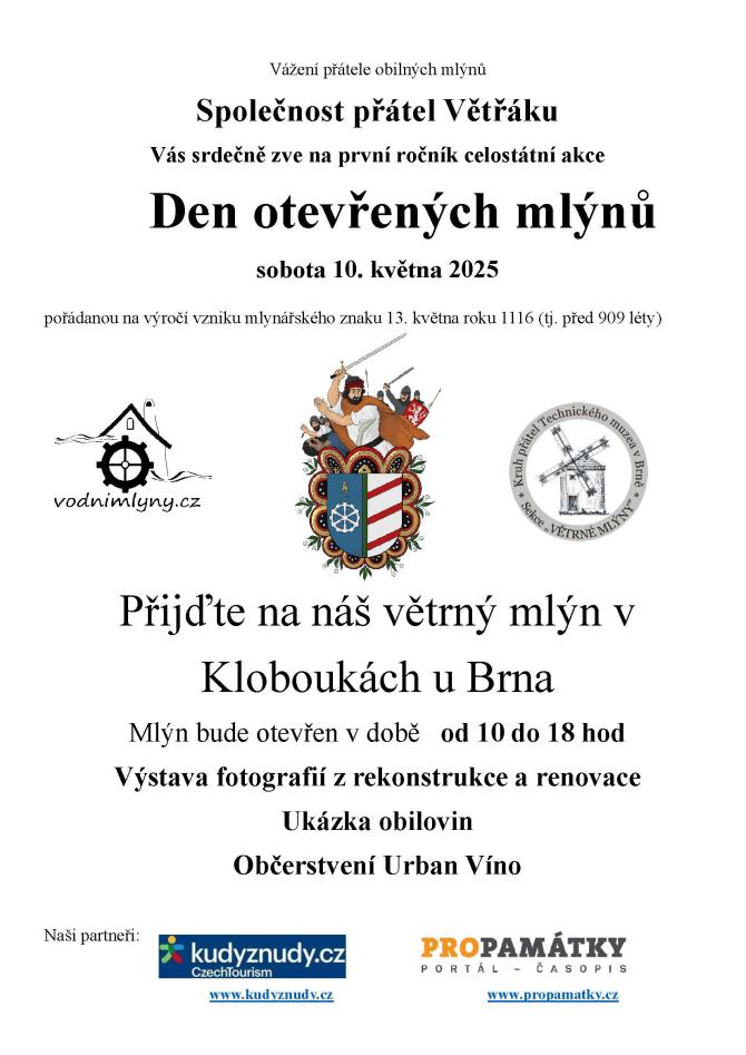 Den otevřených mlýnů